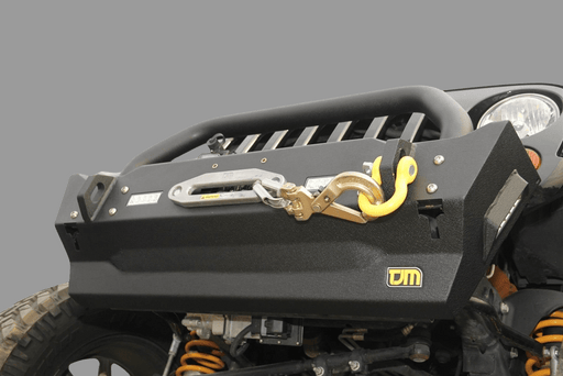 TJM 4x4 High Clearance Stubby Front Bumper for 2008 - 2025 Jeep Wrangler JK JL & Gladiator JT - Recon Recovery - Recon Recovery