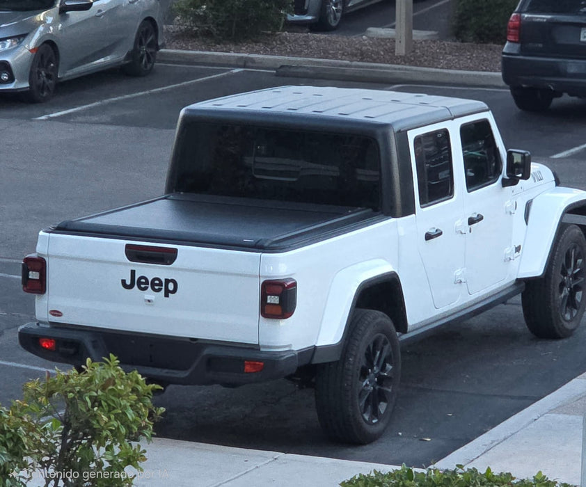 Openroad Aluminum Retractable Tonneau Bed Cover for 2019 - 2026 Jeep Gladiator JT - Recon Recovery
