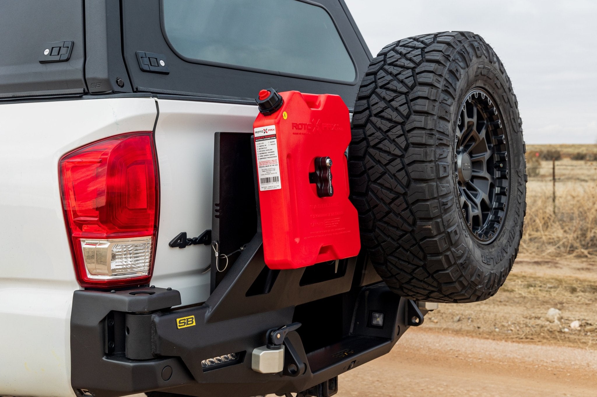 Modular High Clearance Rear Bumper & LED Lights 16-23 Toyota Tacoma ...