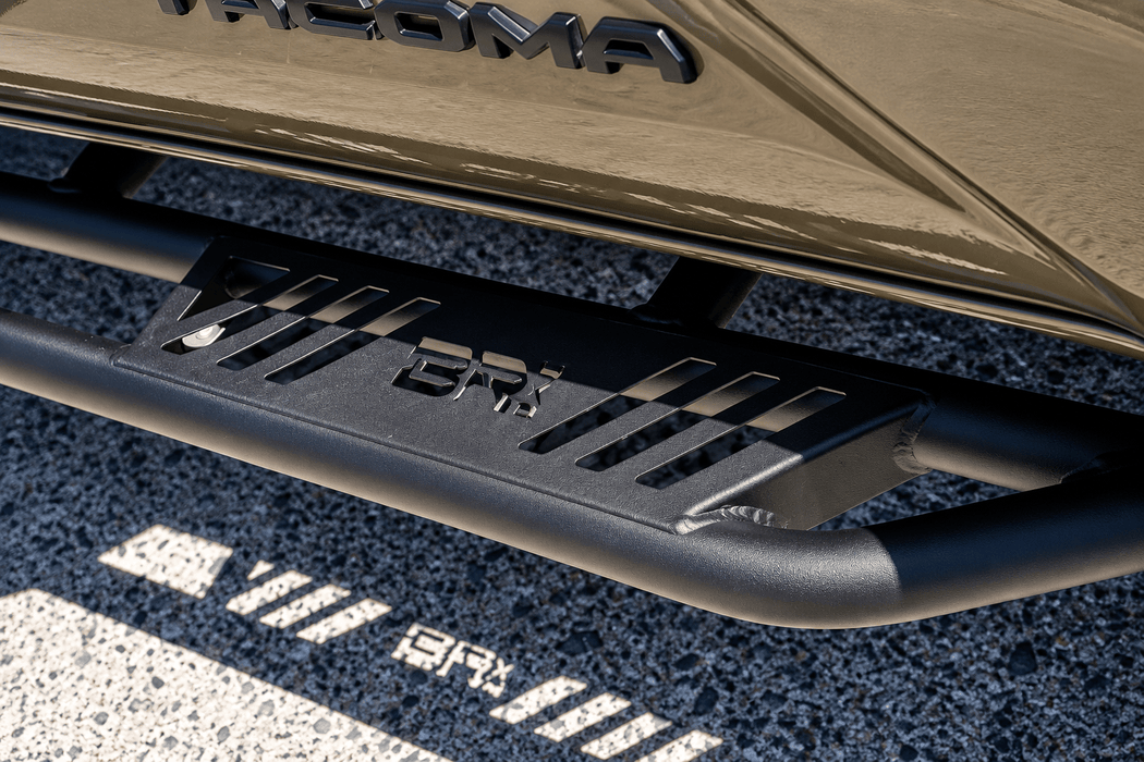 BodyArmor 4x4 No Drilling Frame Mounted Rock Sliders for 2024-2027 Toyota Tacoma - Recon Recovery