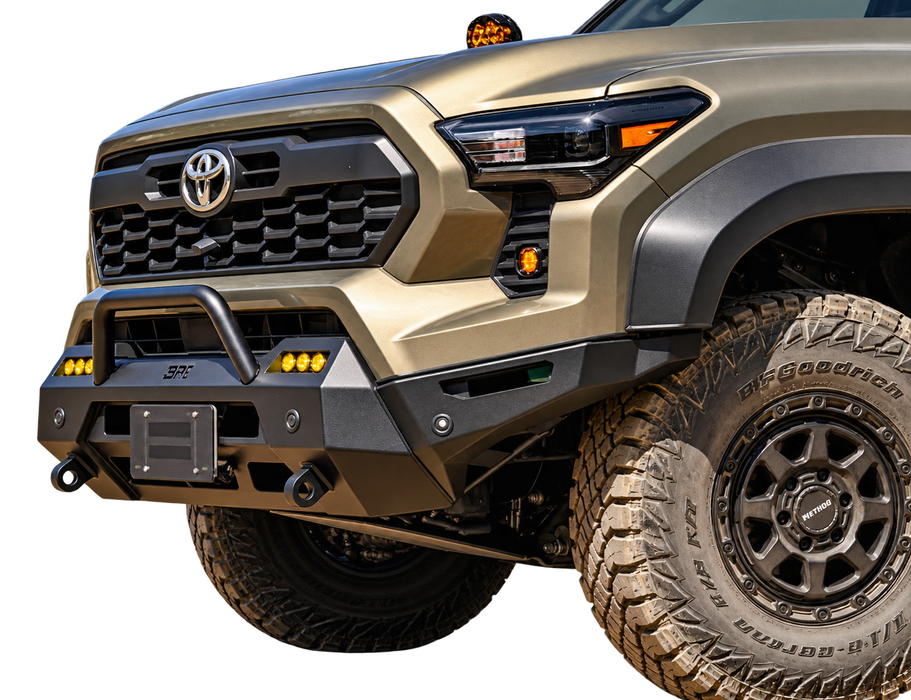 Body Armor 4x4 Hiline Front Winch Bumper for 4th Gen 2024+ Toyota Tacoma