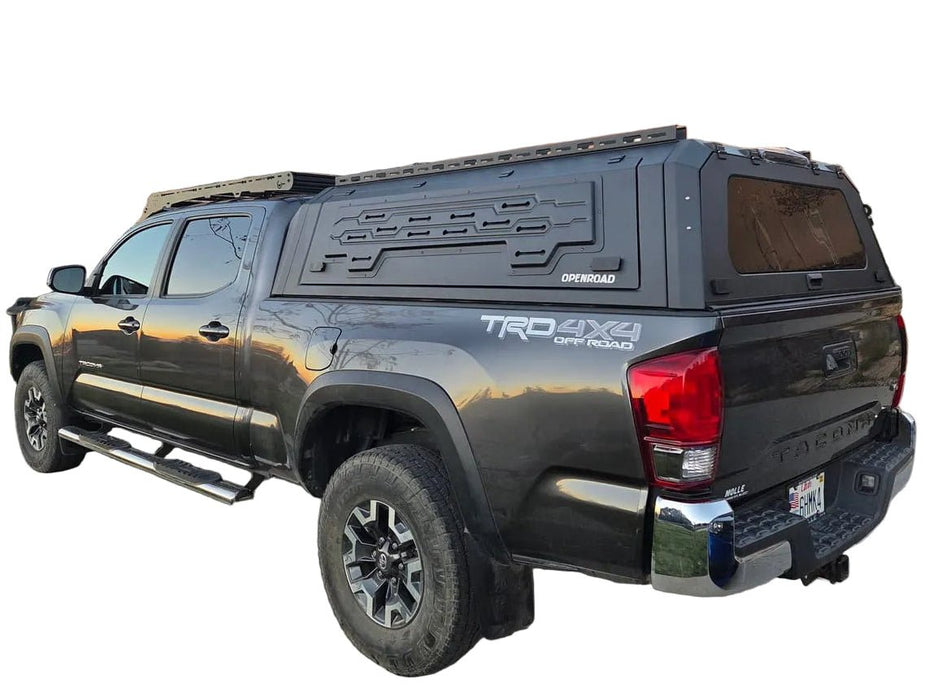 Openroad Aluminum Light Weight Modular Truck Cap for 2016 - 2023 Toyota Tacoma 6ft Bed - Recon Recovery