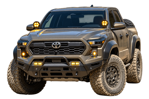 Body Armor 4x4 Hiline Front Winch Bumper for 4th Gen 2024+ Toyota Tacoma - Recon Recovery