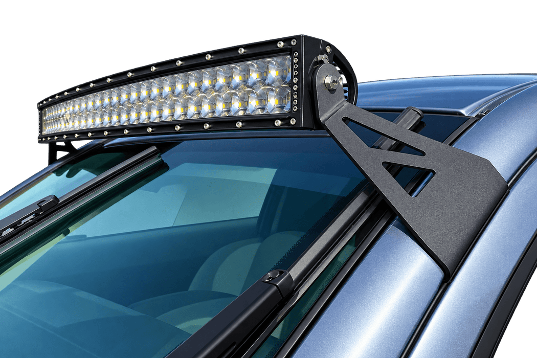 52" Curved LED Light Bar Roof Mounting Brackets For 2007-2021 Toyota Tundra - Recon Recovery