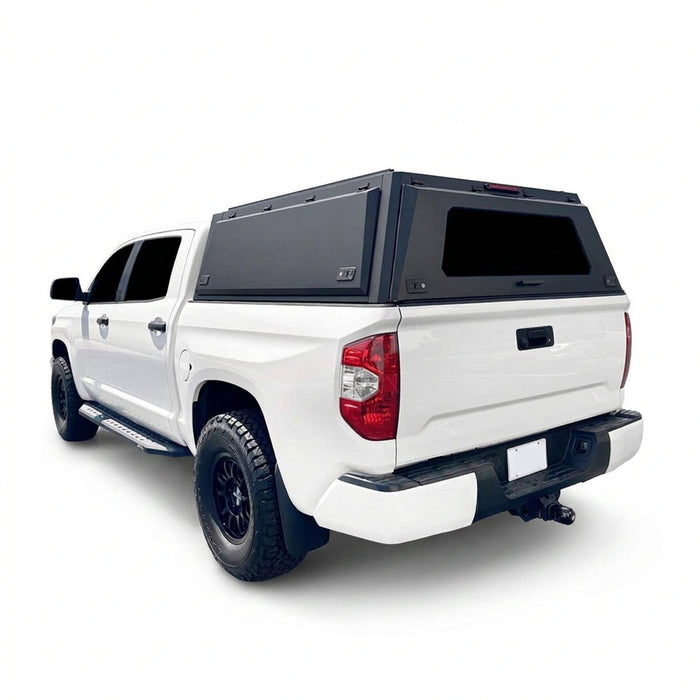 OVS Expedition Stainless Steel Truck Cap with Wing Doors For 2007 - 2021 Toyota Tundra 5.5ft Bed - Recon Recovery