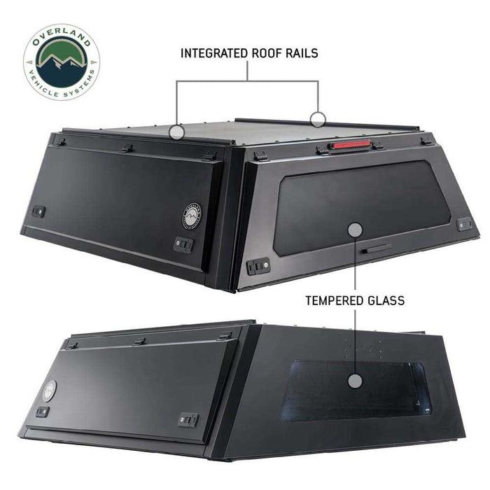 OVS Expedition Stainless Steel Truck Cap For 2007–2021 Toyota Tundra 5.5ft Bed