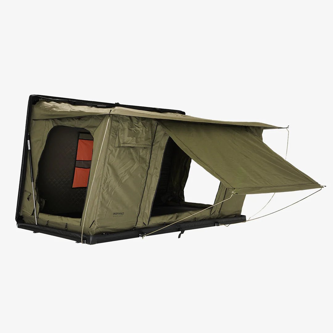 Inspired Overland Trailpeak Rooftop Tent | Ultralight Side - Opening Roof Tent (84 lbs) - Recon Recovery