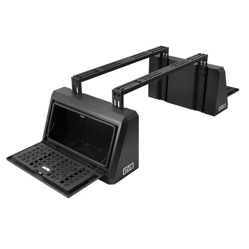 OVS Lockable Pod Rack Universal Bed Storage System with Adjustable Crossbars - Recon Recovery