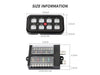 Vehicle Accessory 8 Switch Control System (Blue Backlighting) - Recon Recovery