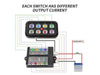 Vehicle Accessory 8 Switch Control System (Blue Backlighting) - Recon Recovery