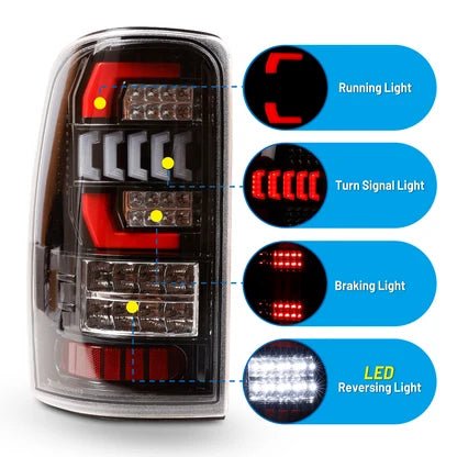 Winjet LED Tail Lights for 2000-2006 Chevrolet Suburban - Recon Recovery