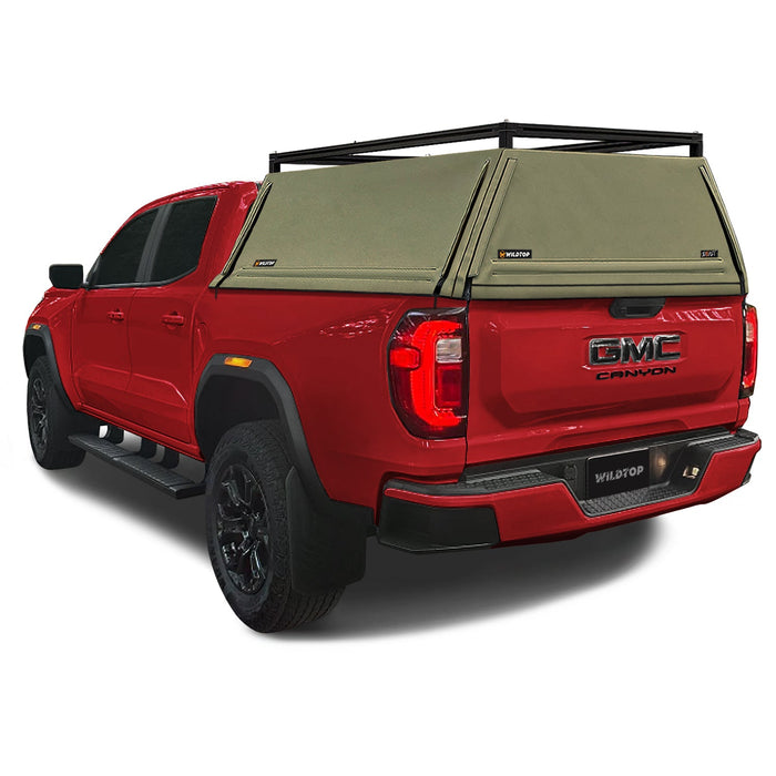 WildTop Soft Truck Cap for GMC Canyon 2023 - Current 5ft Short Bed - Recon Recovery