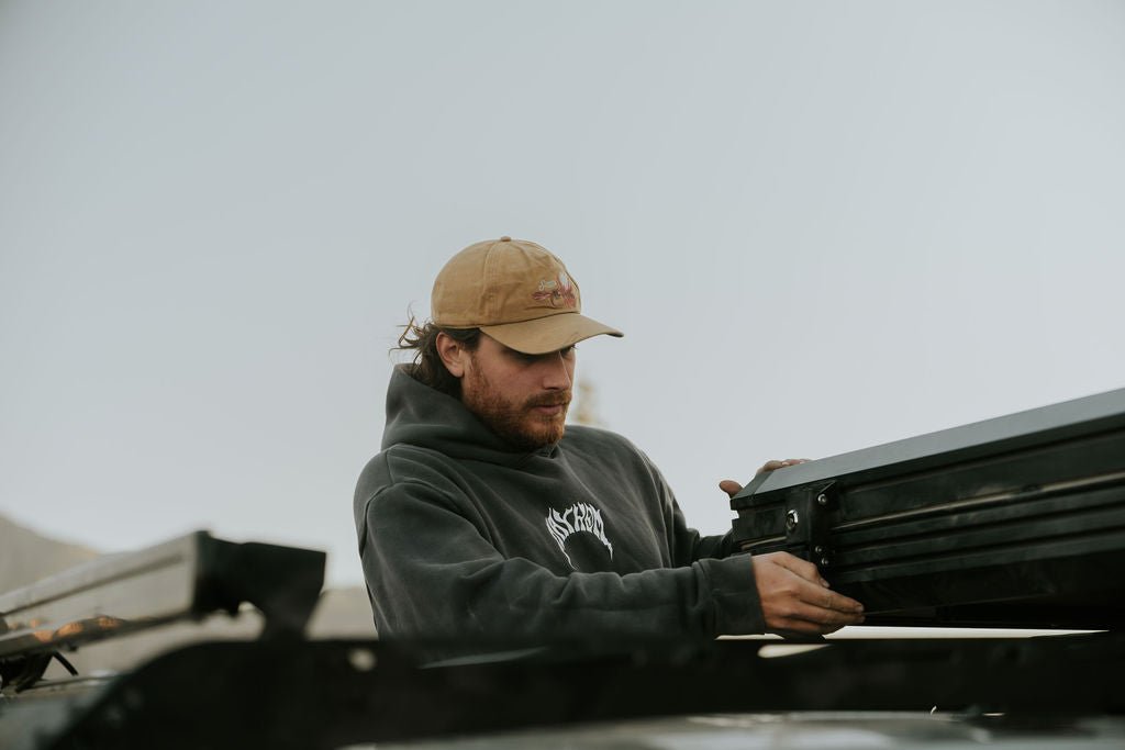 Wasatch Hardshell Aluminum Roof - Top Tent – 4 - Season Overlanding Shelter - Recon Recovery