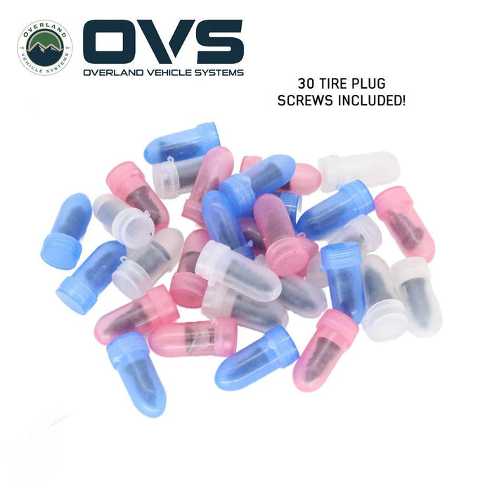 OVS Quick Tire Repair Screw Plug Kit - 30 Piece - Recon Recovery