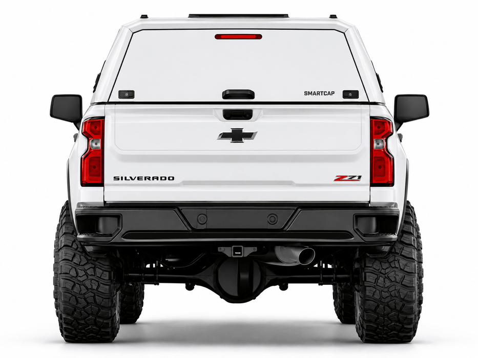 RSI SmartCap EVOd Painted White Defender for 2019-2027 Silverado / Sierra 5.8' Bed - Recon Recovery