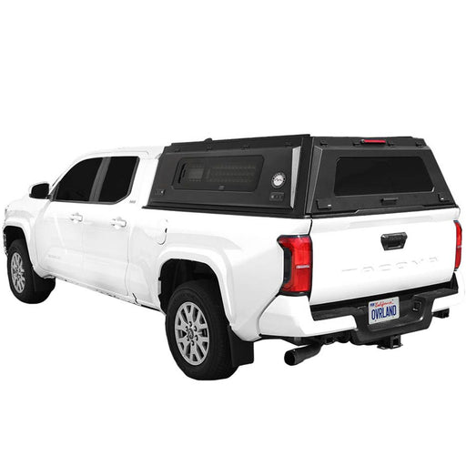 OVS Expedition PRO+ Stainless Steel Truck Cap with Full Windows for 2016 - 2023 Toyota Tacoma 5ft - Recon Recovery
