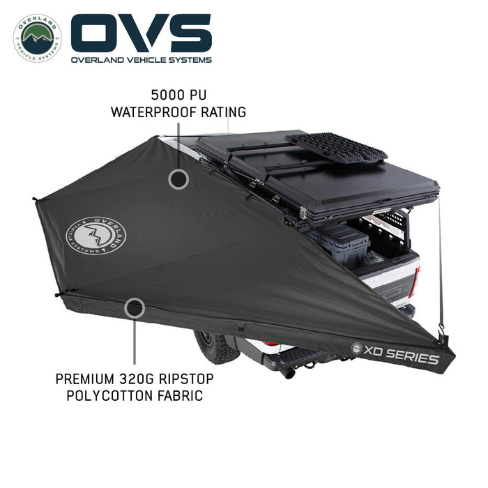 OVS XD Nomadic 180 LTE Awning – Compact 180° Overland Shade Shelter - Recon Recovery