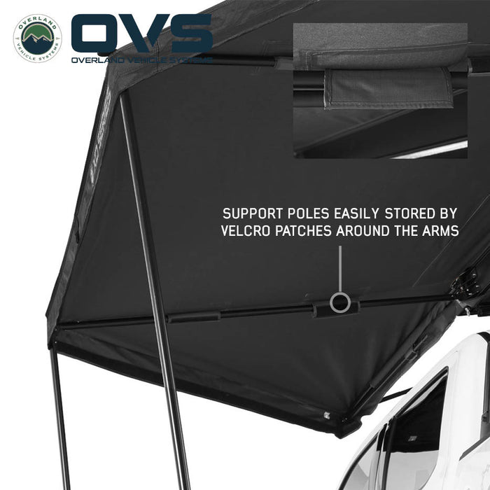 OVS XD Nomadic 180 LTE Awning – Compact 180° Overland Shade Shelter - Recon Recovery
