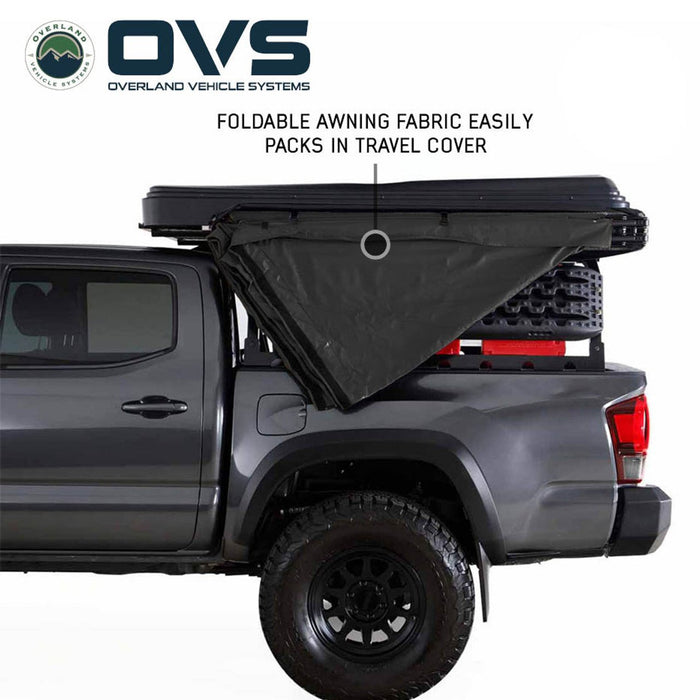 OVS XD Nomadic 270 LTE Awning – 270° Compact Overland Shade Shelter - Recon Recovery