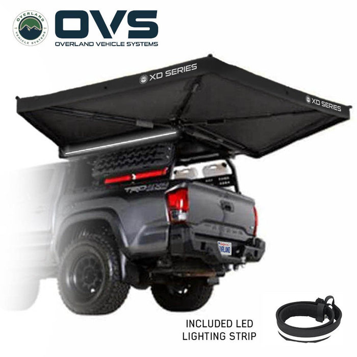 OVS XD Nomadic 270 LTE Awning – 270° Compact Overland Shade Shelter - Recon Recovery