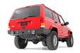 Rough Country High Clearance Rear Bumper With LED Lights for (84 - 01) Cherokee XJ 2WD / 4WD - Recon Recovery