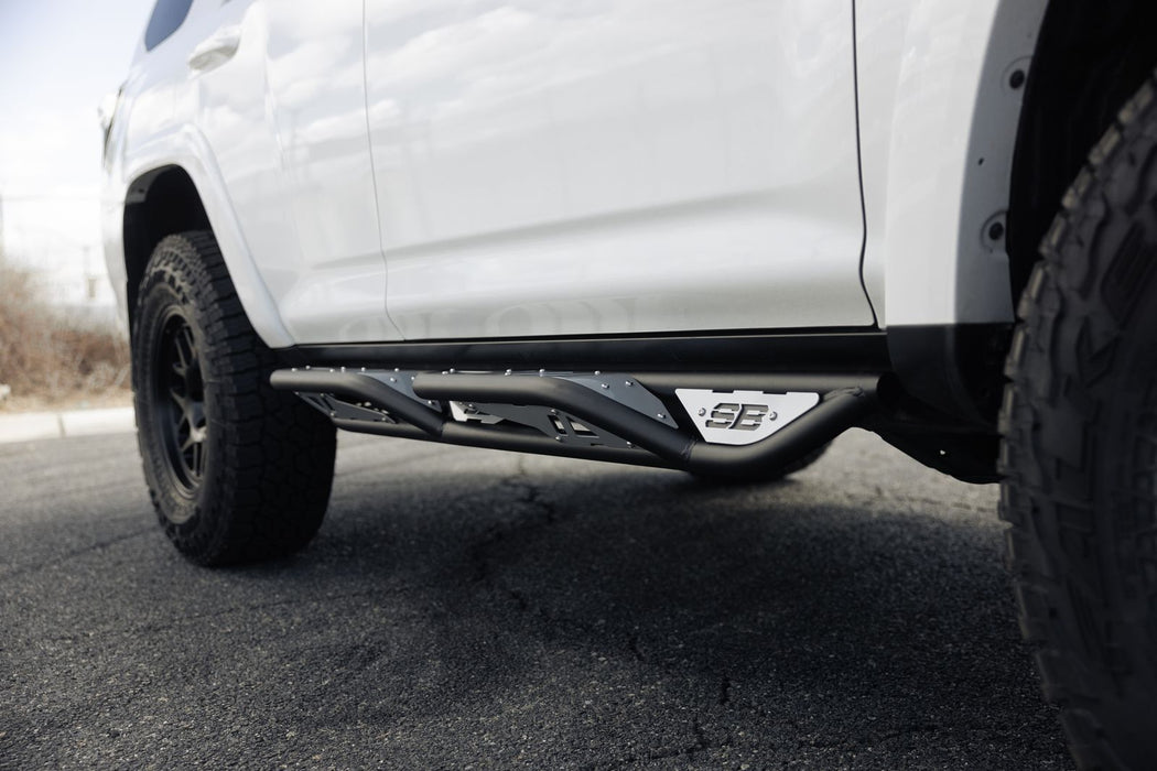 Smittybilt Apollo Bolt On Sliders With Step For 2010 - 2024 Toyota 4Runner - Recon Recovery - Recon Recovery