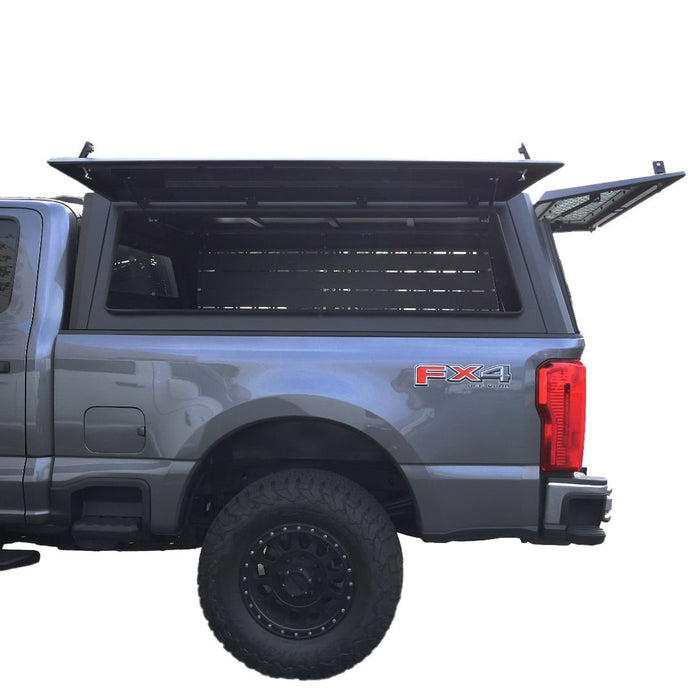 OVS Expedition Stainless Steel Bed Cap with Wing Doors for 2023 - 2026 Ford F - 250 & F - 350 - Recon Recovery