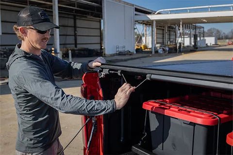 Rough Country Hard Roll Up Tonneau Cover for 2022 - 2026 Ford Maverick - Recon Recovery