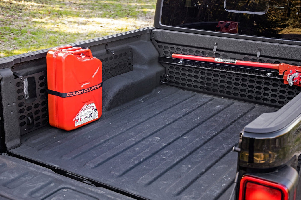 Rough Country Molle Bed Panel Kit for 2020 - 2026 Jeep Gladiator JT - Recon Recovery