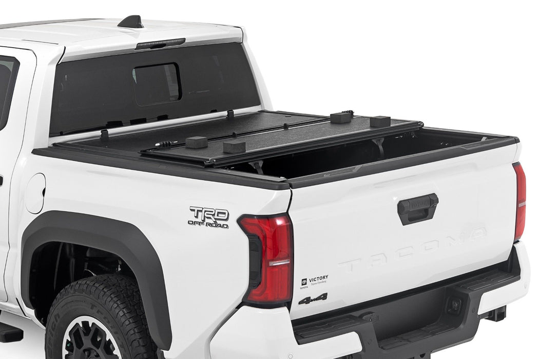 Rough Country Aluminum Low Profile Tonneau Bed Cover for 2024-2025 Toyota Tacoma