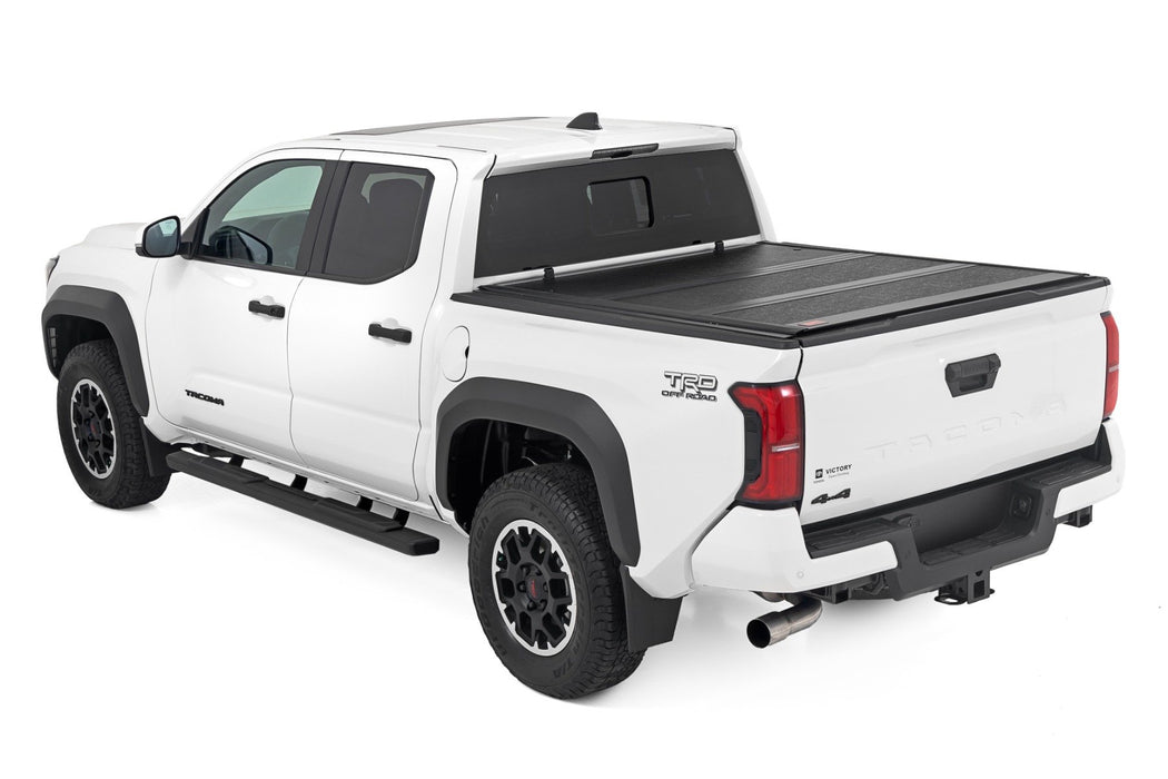 Rough Country Aluminum Low Profile Tonneau Bed Cover for 2024-2025 Toyota Tacoma