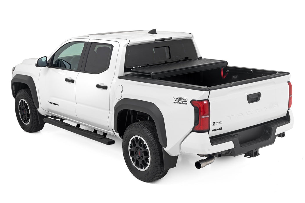 Rough Country Aluminum Low Profile Tonneau Bed Cover for 2024-2025 Toyota Tacoma