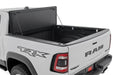 Rough Country Hard Tri - Fold Flip Up Bed Cover for 2021 - 2024 Ram 1500 & 1500 TRX - Recon Recovery