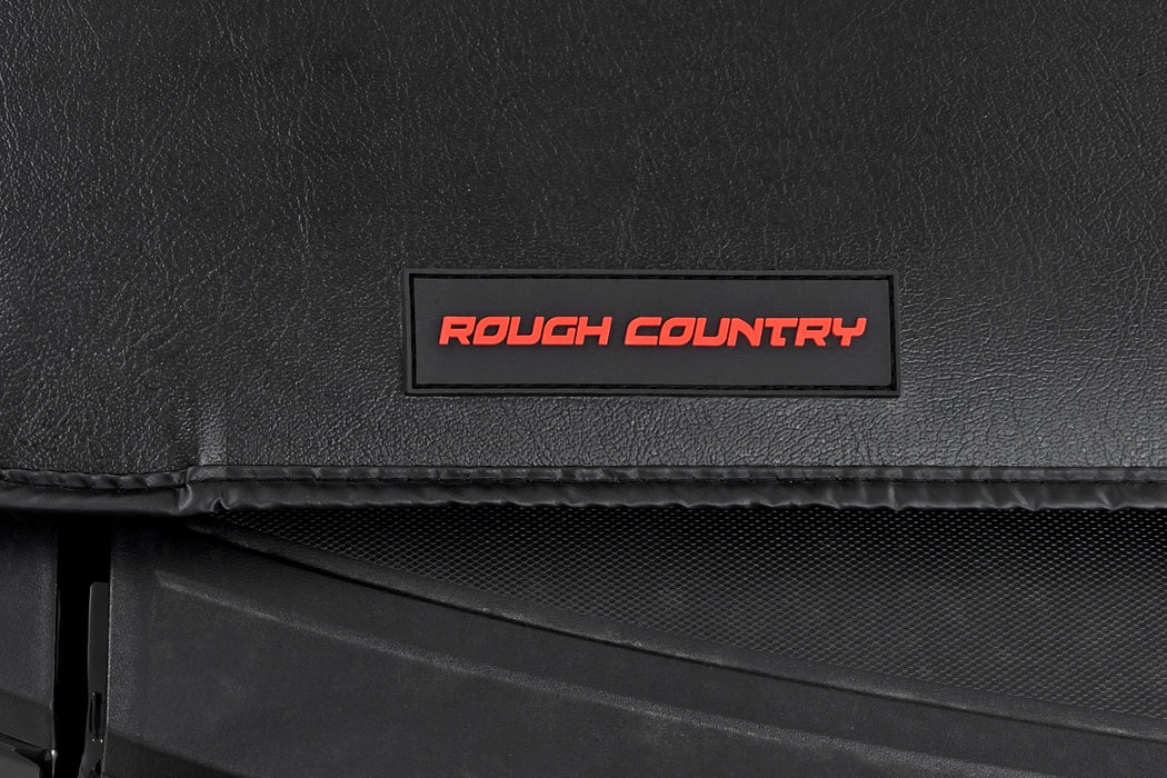 Rough Country Soft Roll Up Bed Cover for 2019 - 2026 Chevy/GMC Sierra 1500/Silverado 1500 - Recon Recovery