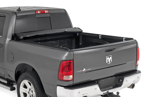 Rough Country Soft Roll Up Bed Cover for 2011 - 2026 Ram 1500 & 2500 - Recon Recovery