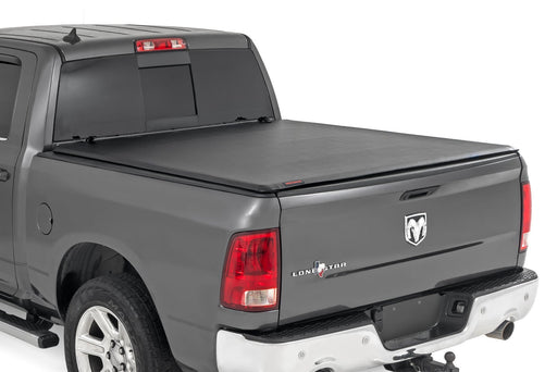 Rough Country Soft Roll Up Bed Cover for 2011 - 2026 Ram 1500 & 2500 - Recon Recovery