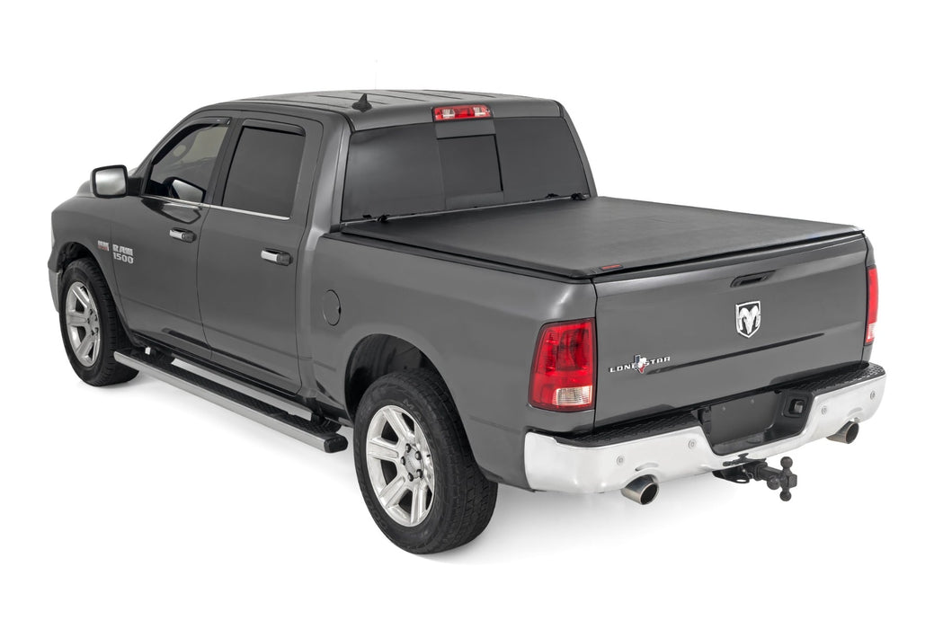 Rough Country Soft Roll Up Bed Cover for 2011 - 2026 Ram 1500 & 2500 - Recon Recovery