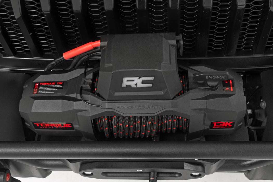 Rough Country 13,000 LBS Wireless Torque Winch 7hp- Recon Recovery