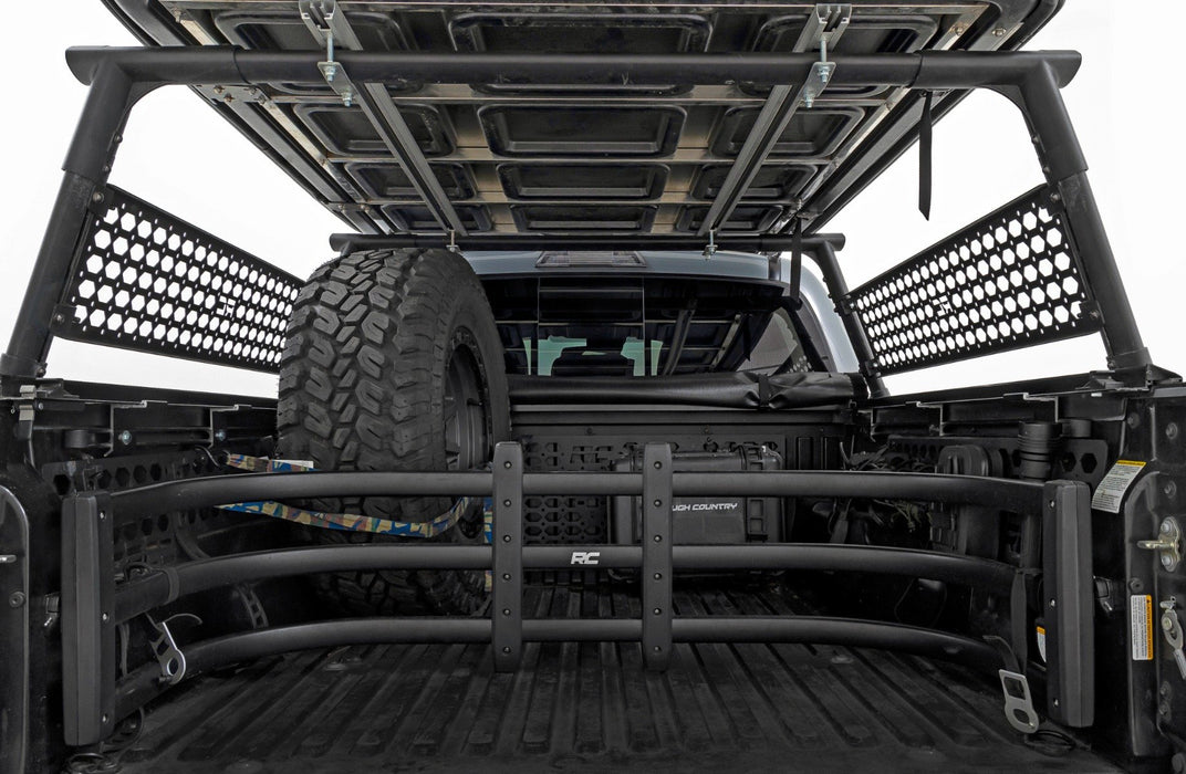 Rough Country Bed Rack Molle Panel for 2005-2024 Toyota Tacoma - Recon Recovery