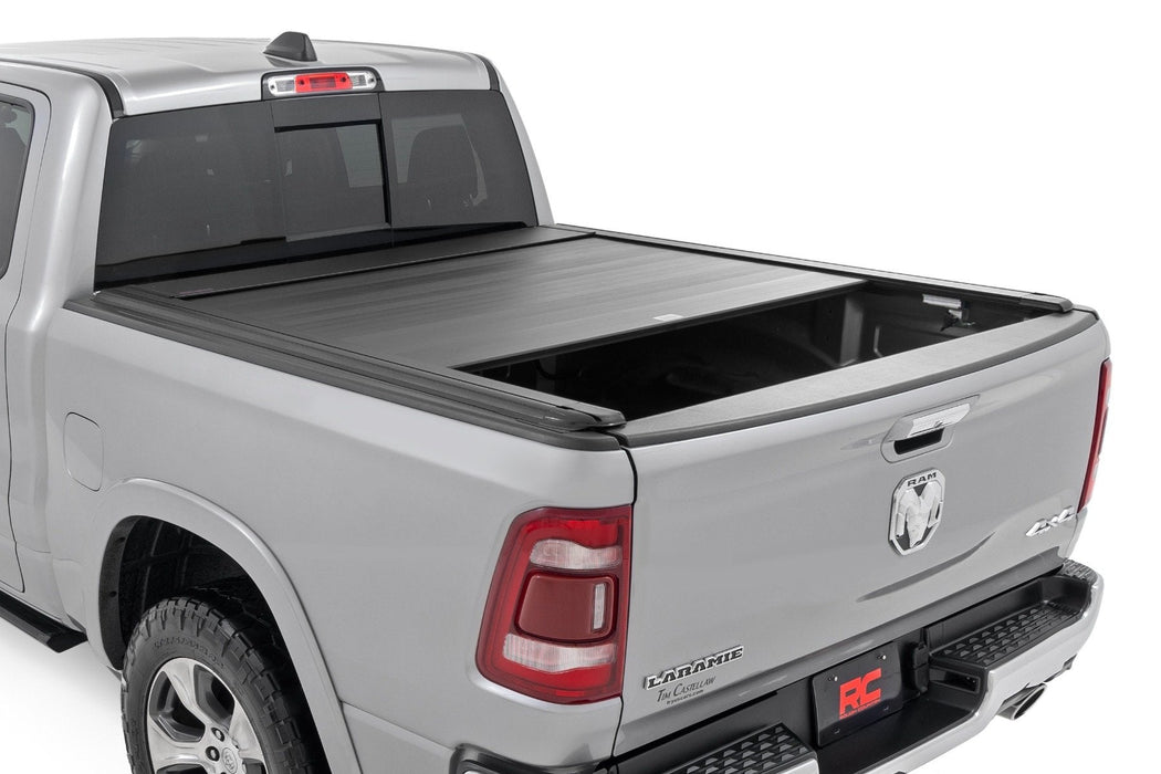 Rough Country Powered Electric Retractable Tonneau Cover for 2021-2024 Ram TRX - 5' 7" Bed