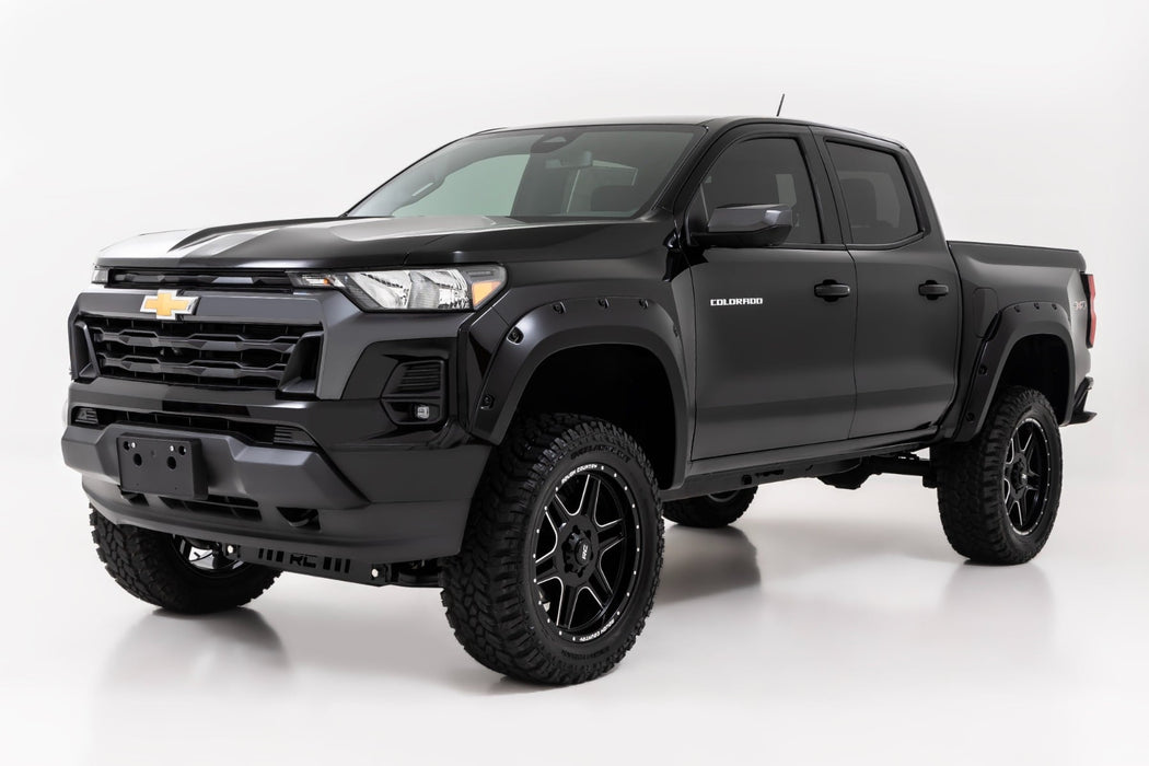 Rough Country Pocket Fender Flares for 2023 - 2026 Chevy Colorado - Recon Recovery