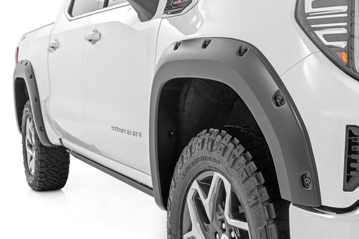 Rough Country Pocket Fender Flares for 2019 - 2026 GMC Sierra 1500 - Recon Recovery