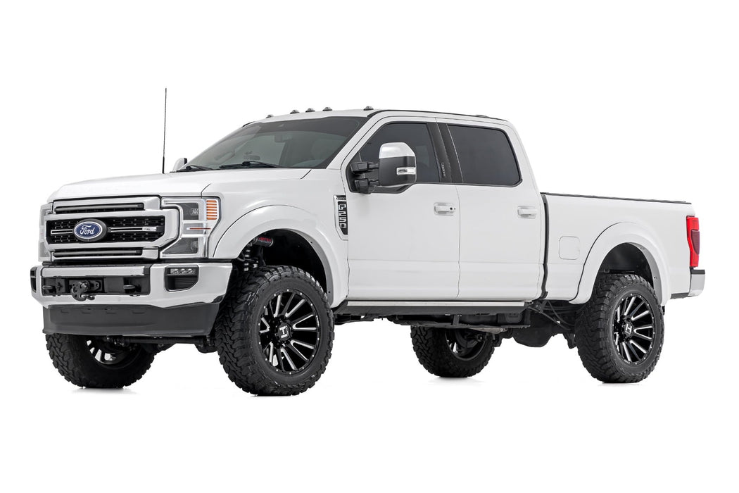 Rough Country Sport Fender Flares for 2017 - 2022 Ford F - 250 & F - 350 - Recon Recovery