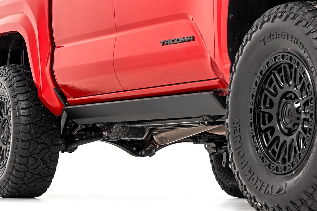 Rough Country Bolt on Power Drop Down Running Boards for 2024-2025 Toyota Tacoma - Recon Recovery