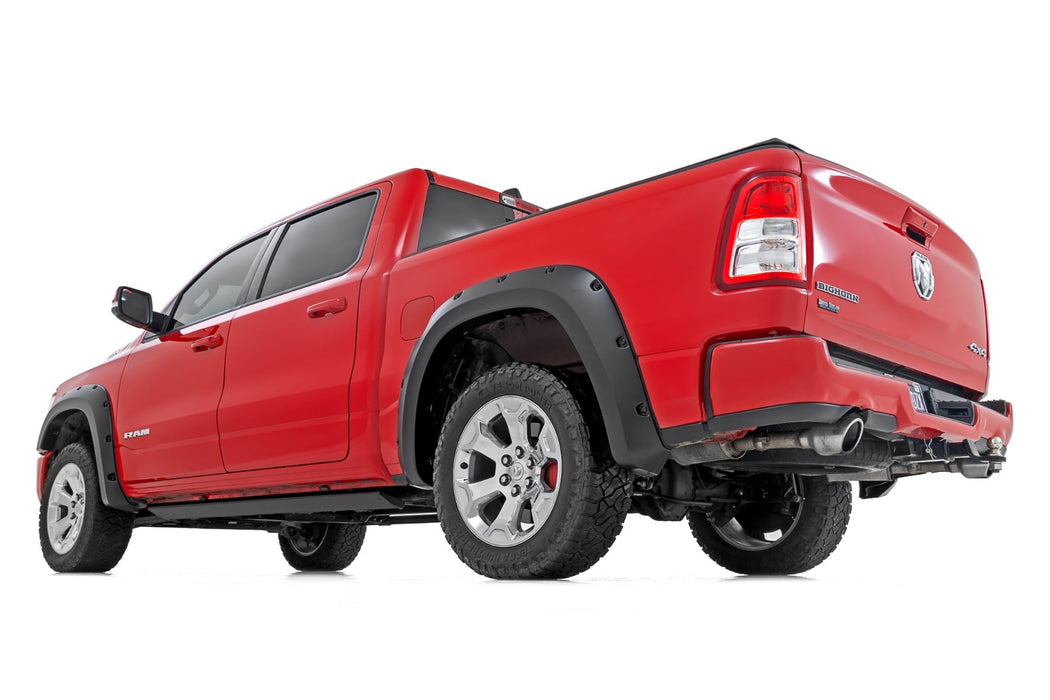 Rough Country Pocket Fender Flares for 2019 - 2024 Ram 1500 - Recon Recovery