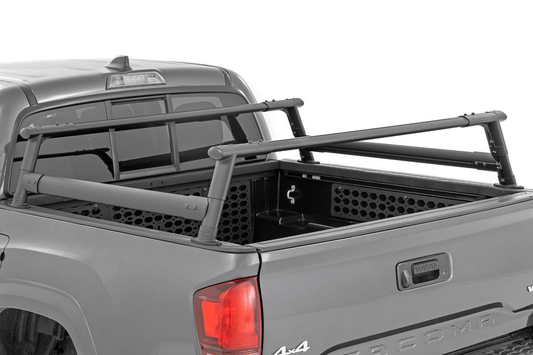 Rough Country Aluminum Overland Bed Rack for 2005-2024 Toyota Tacoma - Recon Recovery