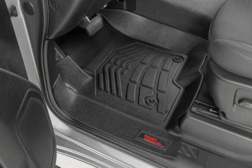 Rough Country Sure - Fit Floor Mats for 2019 - 2026 Chevy/GMC 1500 & 2500HD/3500HD - Recon Recovery
