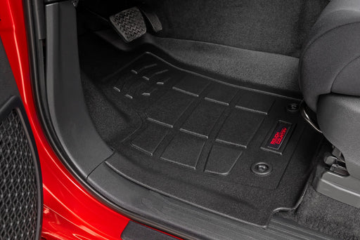 Rough Country Sure - Fit Floor Mats for 2024 - 2026 Toyota Tacoma - Recon Recovery