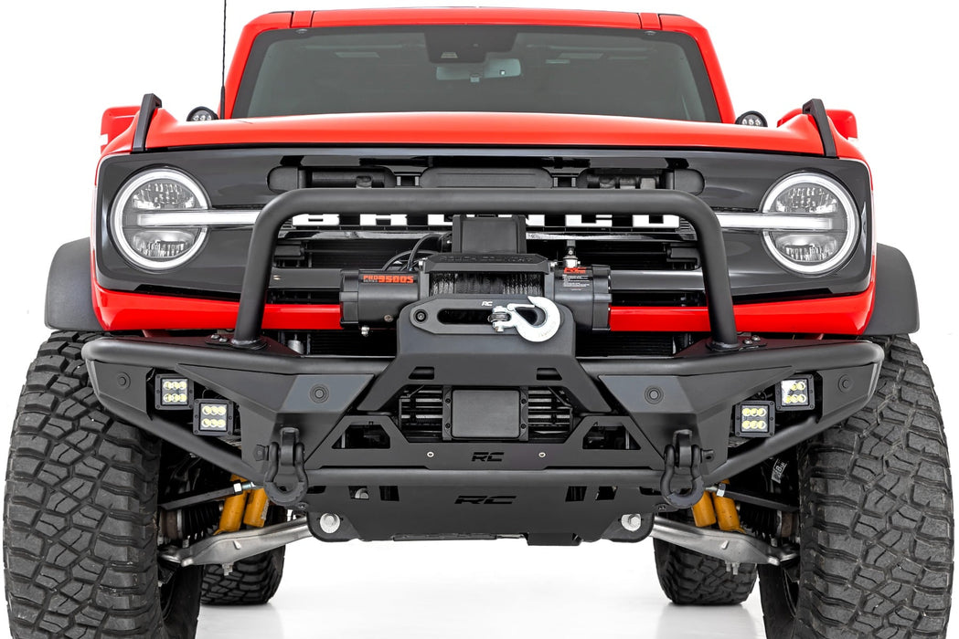 Rough Country Front Bumper for 2021 - 2026 Ford Bronco - Recon Recovery