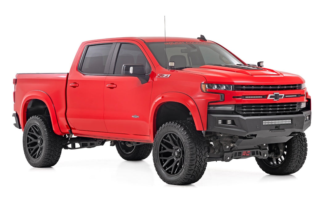 Rough Country Sport Fender Flares for 2019 - 2026 Chevy Silverado 1500 - Recon Recovery